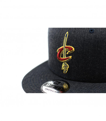 Cavaliers heather black snapback